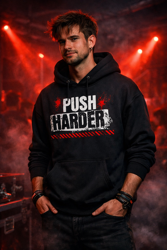 Techno Anarchy Oversized Hoodie