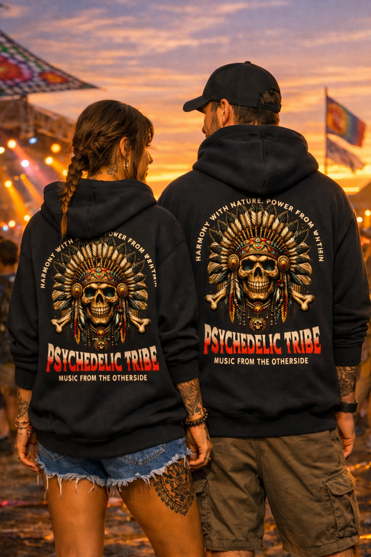 Psy Tribe Oversized Hoodie