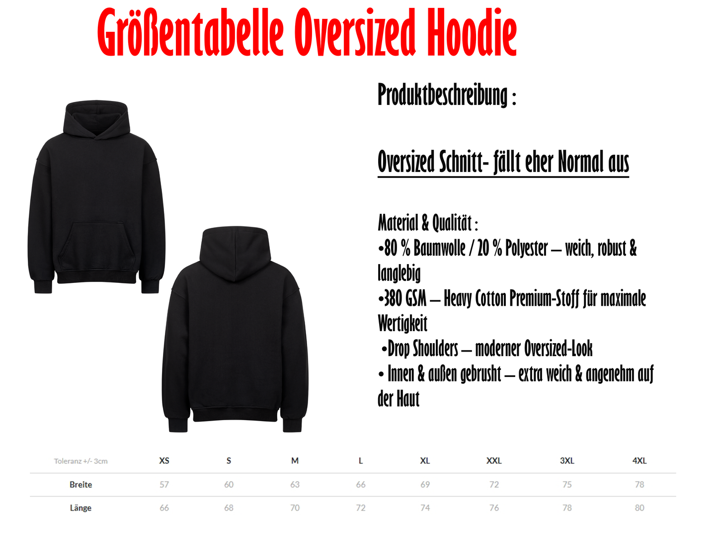Zero Techno Oversized Hoodie