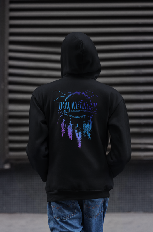 Traumfänger Festival Hoodie Only Backprint