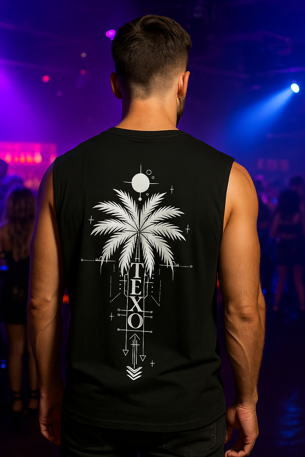 TEXO Palm Tree Manifesto Oversized ClubShirt