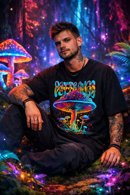 Psy World Oversized T-Shirt