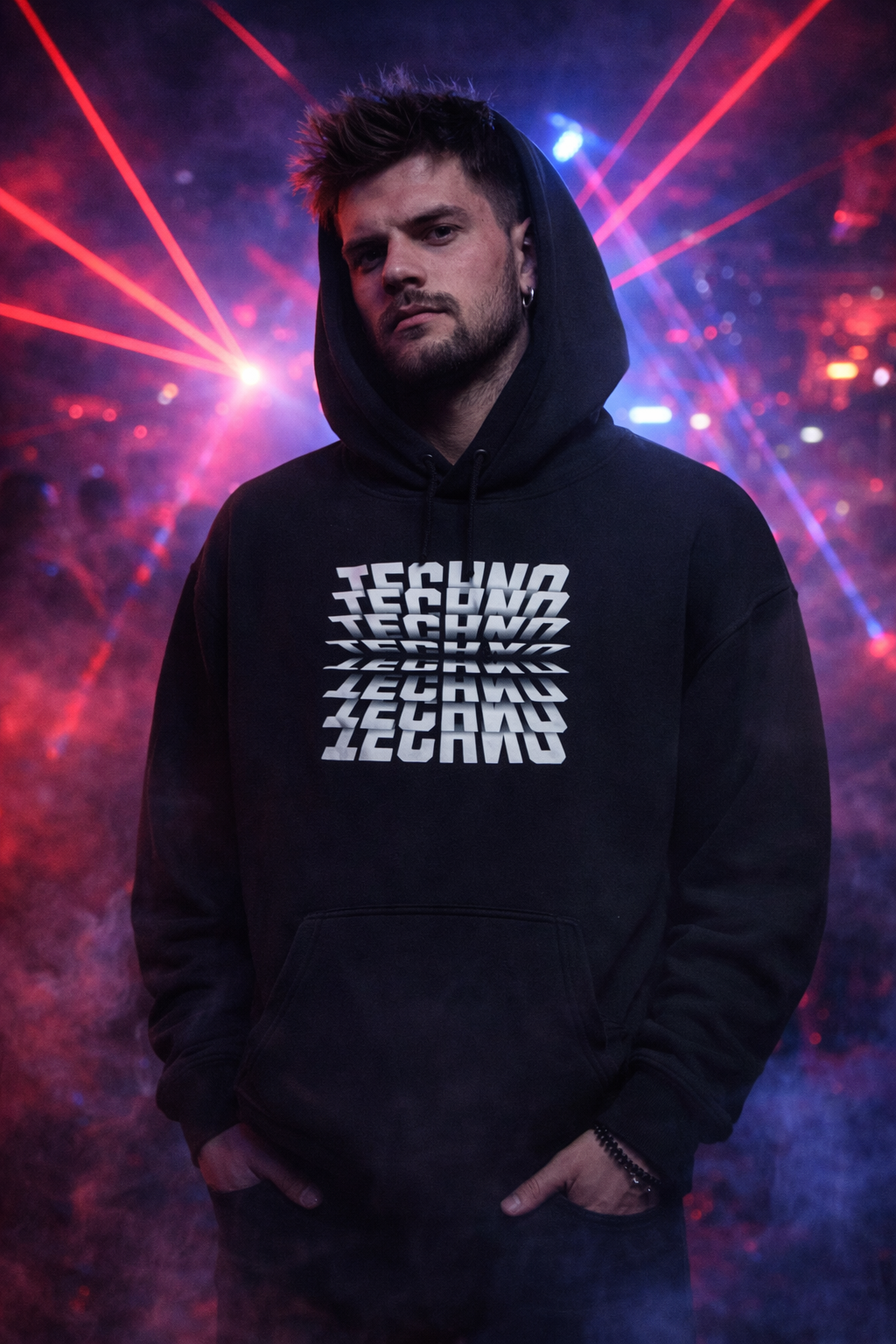 Zero Techno Oversized Hoodie