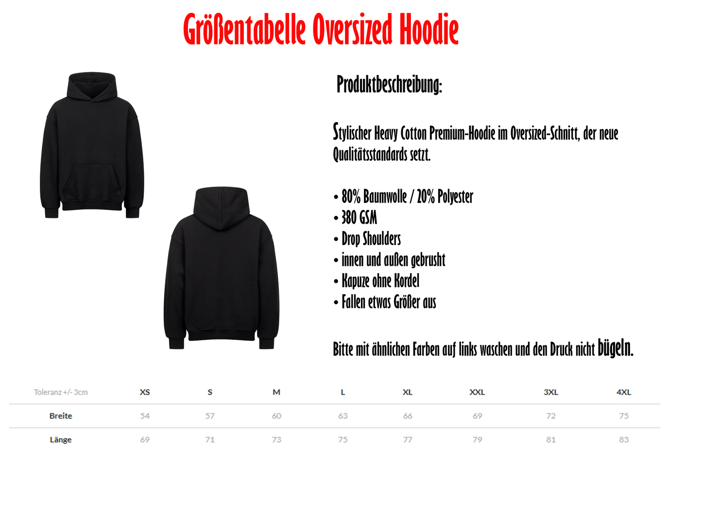 ADFL 10 Jahre Oversized Hoodie
