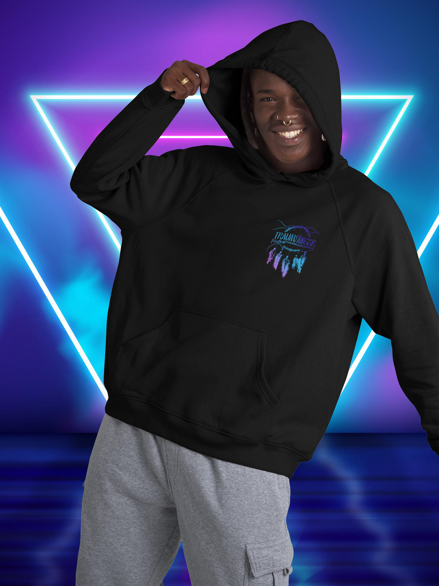 Traumfänger Festival Hoodie Front/Backprint