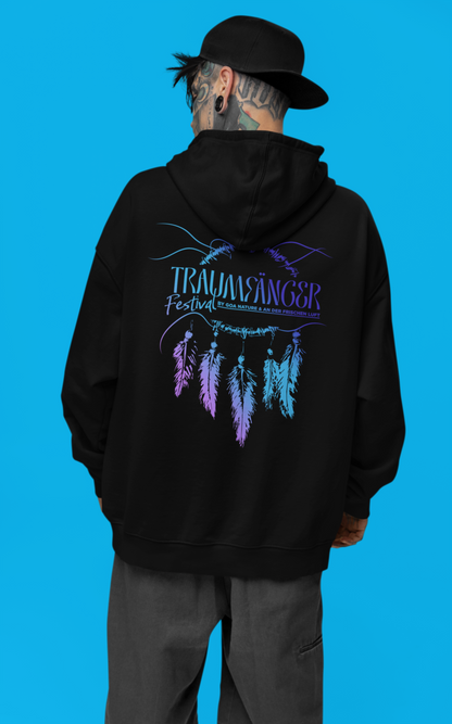 Traumfänger Festival Hoodie Only Backprint