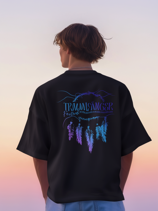Traumfänger Festival Oversized T-Shirt Front/Backprint