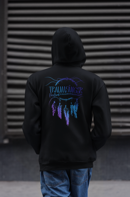 Traumfänger Festival Hoodie Only Backprint